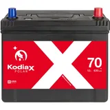 Kodiax 70Ah Autobatterie ASIA A70R 630A Starterbatterie Wartungsfrei 12V