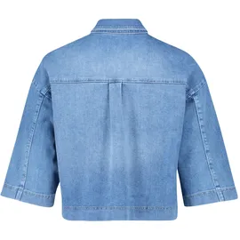Betty & Co Jeansjacke mit Perlen Light Blue Denim | 36