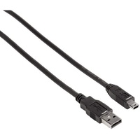 Hama USB-Kabel USB 2.0 USB-A Stecker, USB-Mini-B Stecker 1.80m