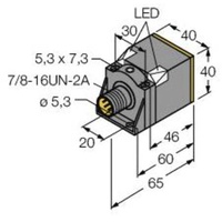 Turck Sensor nicht bündig NI35U-CK40-ADZ30X2-B1131