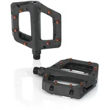 XLC Pedale PD-M23, schwarz/rot, 40 Pins, 2501813621