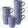 SELTMANN WEIDEN Beat Kaffeebecher 0,35 l Blau 6 St.