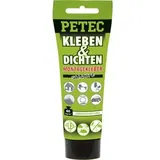 Petec Kleben&Dichten ecoline Montagekleber schwarz 80ml