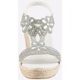 Andrea Conti Sandalette Damen Weiß 41