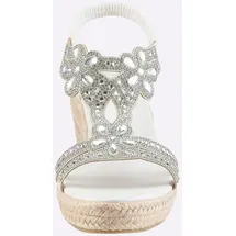 Andrea Conti Sandalette Damen Weiß 41