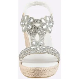 Andrea Conti Sandalette Damen Weiß 41