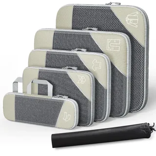 Aurenis PackMate - Die komprimierbare Tasche,Packen Sie Ihre Kleidung ordentlich ein, reduzieren Sie Falten und verwenden Sie einen Aufbewahrungsbeutel, um das Reisen zu vereinfachen