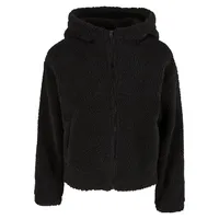 URBAN CLASSICS Short Sherpa Jacke Black L