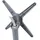 Garden Pleasure Tischgestell Picos Aluminium 30 kg grau/silber