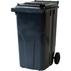 Abfall- und Wertstoffsammelbehälter / 2-Rad Container (F) -  anthrazit / anthrazit / 580