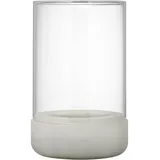 BLOMUS Windlicht Calma Stein, Marmor, Granit Grau Hellgrau S (Small)