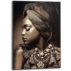 Reinders Wandbild 50 x 70 cm African Beauty Holz Braun