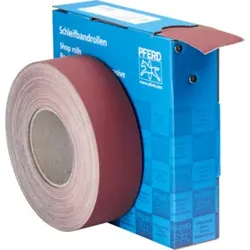 PFERD Korund Schleifbandrolle Gewebe SBR Breite 50mmxLänge 50m A600 für universelle Anwendung