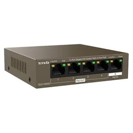 Tenda TEG1105PD Gigabit PoE PD Fanless Switch 30W