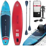 Movino Garda Allround 10’10" SUP Stand Up Paddling Board Set Aufblasbares Stand Up Paddle Board Leicht Standuppaddelboard Sup Boards Und Zubehör Wasser Sport 330 cm