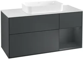 V&B Waschtischunterschrank Finion 120cm, Pl w m, Rg r md b m La, md b m La