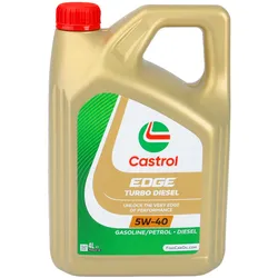 5W-40 Castrol EDGE Turbo Diesel Motoröl 4 Liter