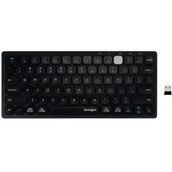 Leitz Tastatur Multi-Device Dual, Wireless, schwarz, drei Geräte gleichzeitig 5028252619561 Leitz