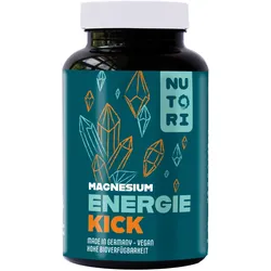 Energie Kick Magnesiumcitrat – Für mehr Energie, Muskeln und mentale Balance 120 Kapseln