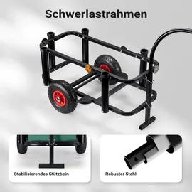 Wiltec Bollerwagen schwarz