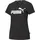 Puma Essentials Logo T-Shirt Damen 01 black S