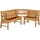 58 aufm Kessel Eckbank, Wildeiche Grün, Holz, 179x139 cm, Esszimmer, Bänke, Eckbänke
