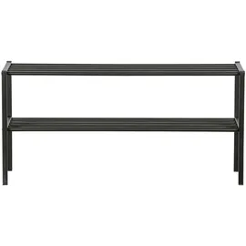 Woood Ferro 85 x 40 x 35 cm stapelbar / schwarz