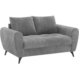 Mr. Couch 2-Sitzer MR. COUCH "Blackburn II", grau (dolce 16 graphite), B:160cm H:71cm T:90cm, Dolce (100% Polyester), Sofas, Mit Kaltschaumpolsterung bis 140 kg belastbar