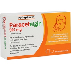 Paracetalgin 500 mg Filmtabletten 20 ST