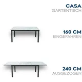 Home Deluxe Casa Madera Set 1-tlg. Grau