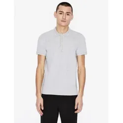 Armani Exchange für Herren. 8NZF71ZJH2Z3929 Polo Grauton (XS), Lässig, Baumwolle, Kurzarm