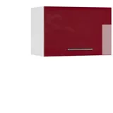 Vicco Badschrank Bordeaux Hochglanz, 60 x 40 cm Flach