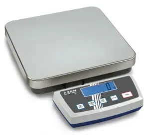 Kern Paketwaage DE 24K2A+C kalibriert, Wägebereich 24 kg, Ablesbarkeit 2 g