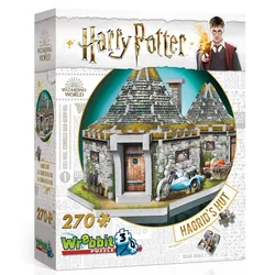 Wrebbit 3D Puzzle - Harry Potter - Hagrids Hütte - Harry Potter (270) / Hagrids Hut