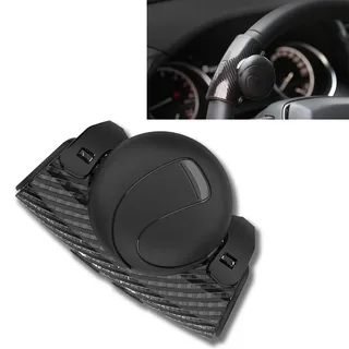 CLKE Lenkradknauf Universal Lenkhilfe Lenkradknopf,Abnehmbare Lenkhilfe 360°Drehbarer Lenkradknopf Lenkhilfe Fahrzeug Lenkrad Kugelknauf