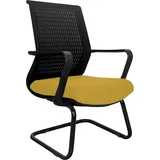 aea Bürostuhl Luxus Kunststoff Schwarz