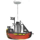 insatech Piratenschiff Pendelleuchte LED E27 Mehrfarbig