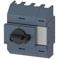Siemens 3KD01422KG203 Lasttrennschalter 16A, Baugr. 01, 4-polig Frontantrieb mittig Komplettgerät