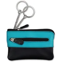Drachenleder Geldbörse Etui Mini schwarz pink