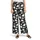 Betty & Co Schlupfhose mit Print Schwarz/Weiß 46
