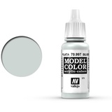 Vallejo Model Color, Acrylfarbe, 17 ml Silber Flasche