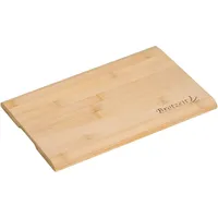 KESPER Brotzeitbrett 32 x 21 cm Bambusextra groß mit Einbrand Brotzeit", Essbrett Schneidbrett Frühstücksbrettchen