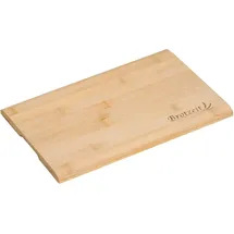 KESPER Brotzeitbrett 32 x 21 cm Bambusextra groß mit Einbrand Brotzeit", Essbrett Schneidbrett Frühstücksbrettchen