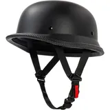 Halbschale Roller-Helm Chopper Helm Mit Fahrradbrille Fahrradvisier Halbhelme Motorradhelm Moped Helm Retro Halbschalenhelm Mit ECE Genehmigt Cruiser Chopper Scooter Helm Jet-Helm