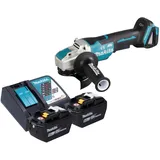 Makita DGA 520 ZX1 inkl. 2 x 9,0 Ah + Ladegerät