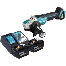 Makita DGA 520 ZX1 inkl. 2 x 9,0 Ah + Ladegerät