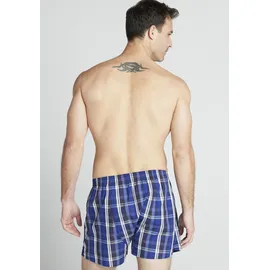 Jockey Webboxer Kariert Blau 6XL