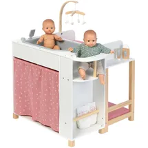 Musterkind Puppen Pflegecenter Viola rosa/natur/weiß