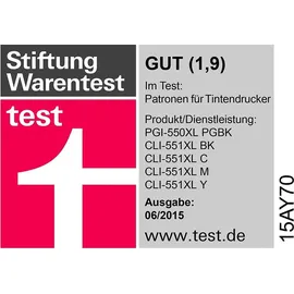 Canon CLI-551XL CMYK