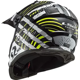 LS2 MX437 Fast Evo verve black white